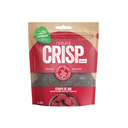 Natural Crisp Strips de Boi 100 g