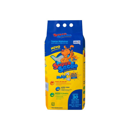 Super Secão Max Tapete Higiênico - 30 unidades