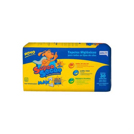 Super Secão Max Tapete Higiênico - 30 unidades