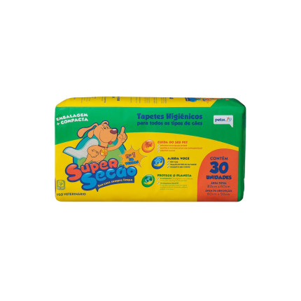 Super Secão Tapete Higiênico - 30 unidades