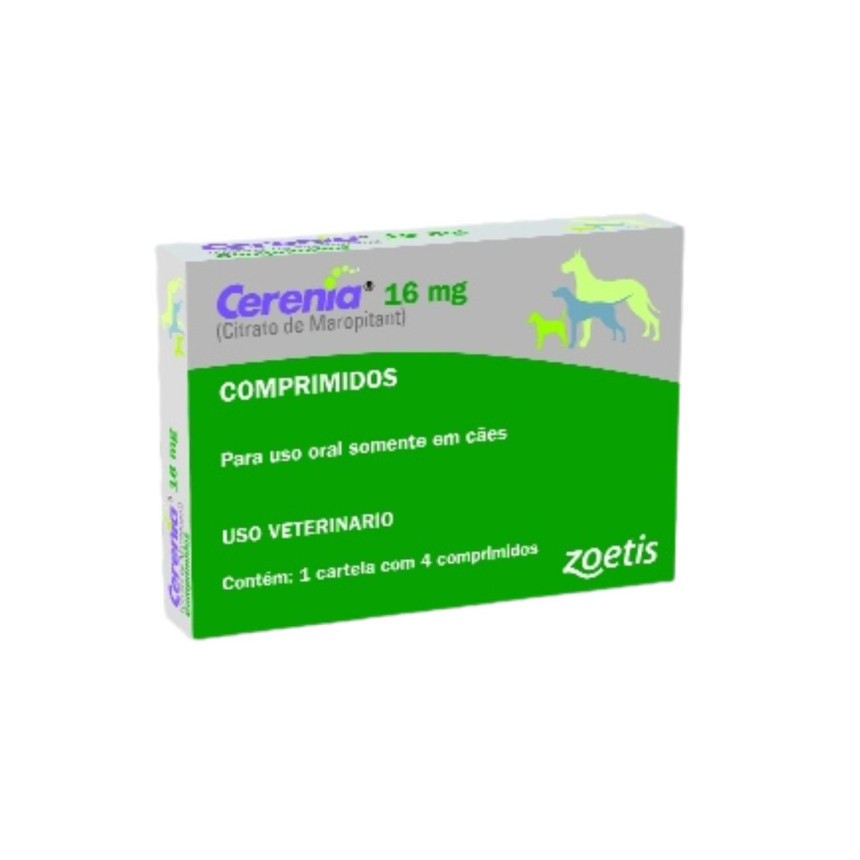 Cerenia 16 mg - 4 comprimidos
