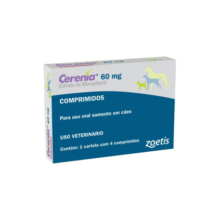 Cerenia 60 mg - 4 comprimidos