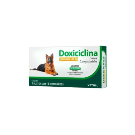 Doxiciclina 100 mg - 14 comprimidos