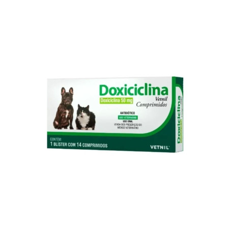 Doxiciclina 50 mg - 14 comprimidos