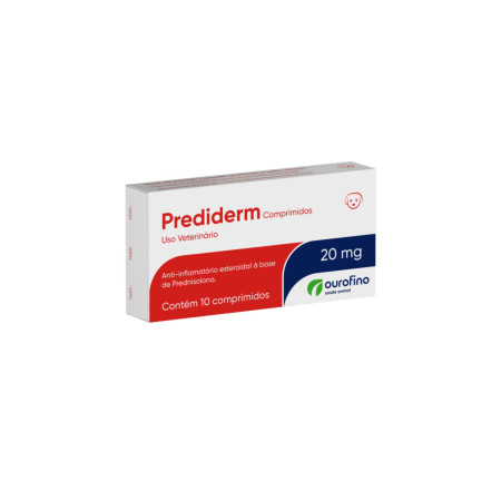 Prediderm 20 mg - 10 comprimidos