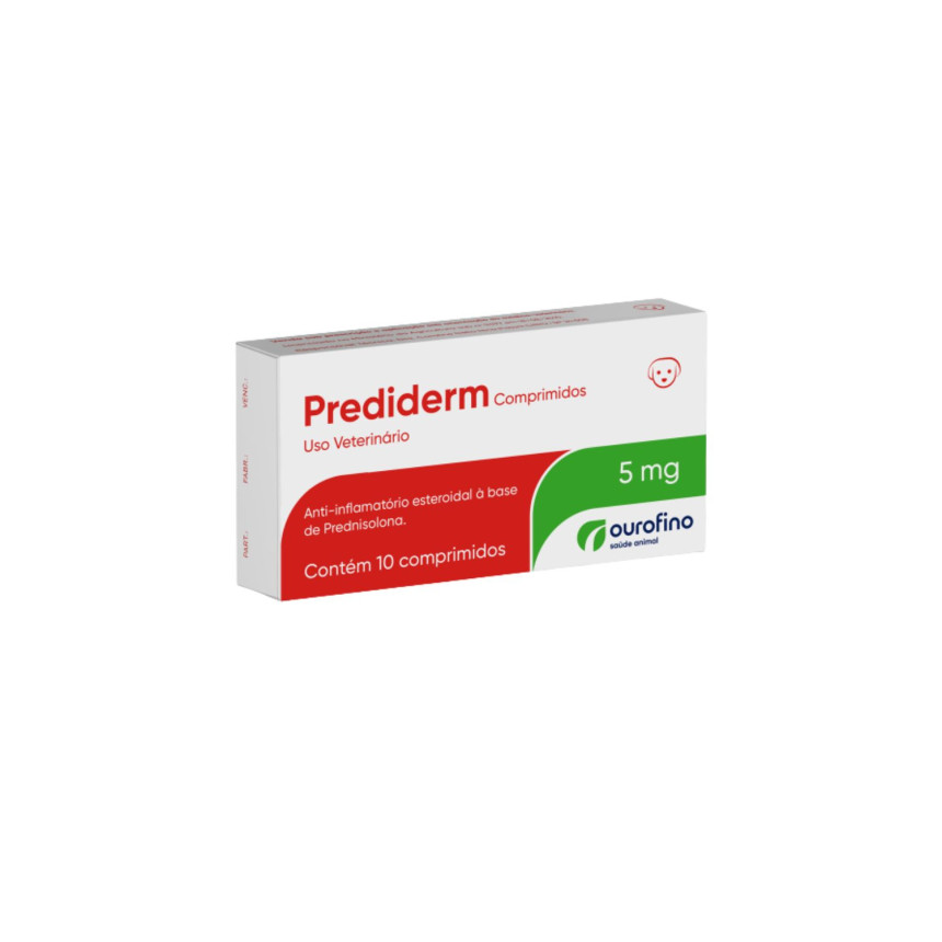 Prediderm 5 mg - 10 comprimidos