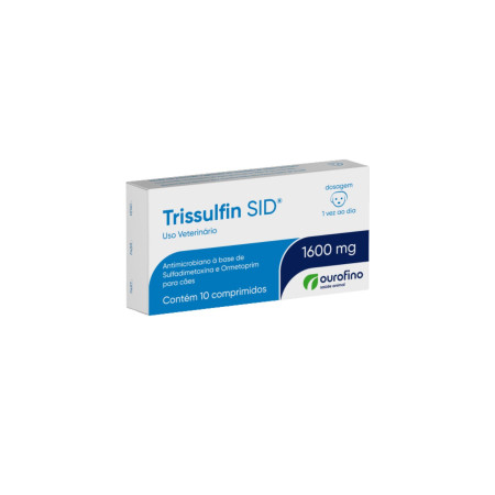 Trissulfin SID 1600 mg - 10 comprimidos