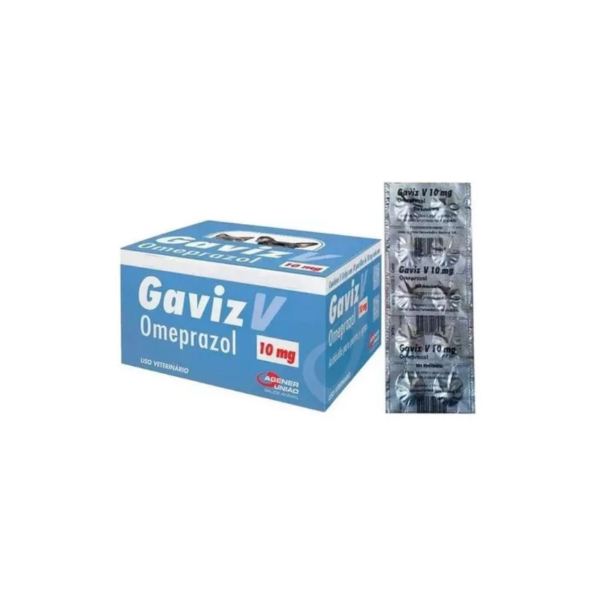 Gaviz V Omeprazol 10 mg - Strip com 10 comprimidos