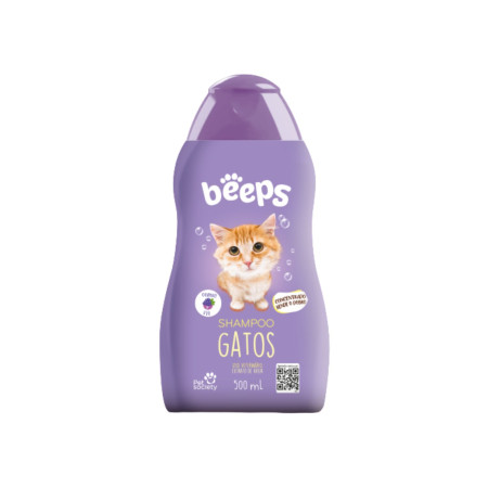 Beeps  Shampoo Gatos 500 ml
