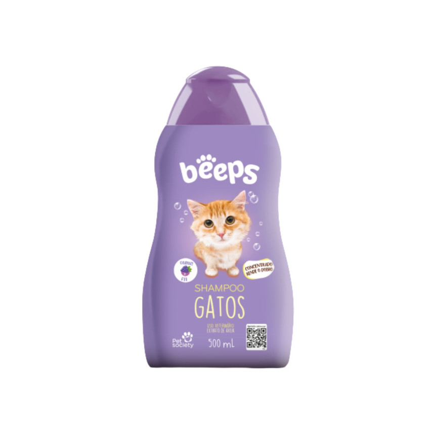 Beeps  Shampoo Gatos 500 ml