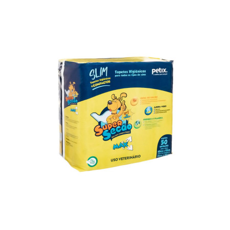 Super Secão Max Slim Tapete Higiênico - 30 unidades