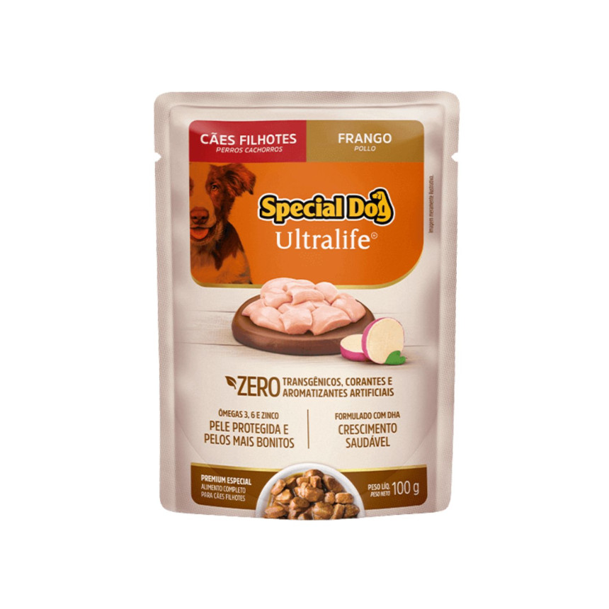 Sachê Special Dog Ultralife Cães Filhotes Frango 100 g