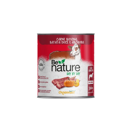 Be Nature Cães Adultos Carne, Batata Doce e Abóbora 300 g