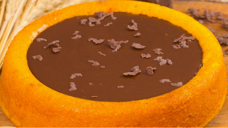 Cake de Cenoura com Chocolate