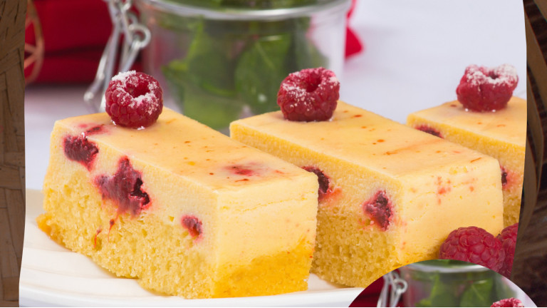 Cake Ricota e Frutas Vermelhas