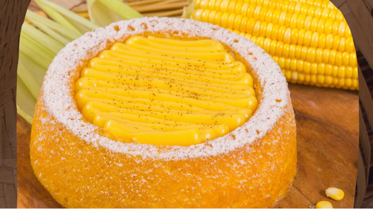 Cake Curau de Milho