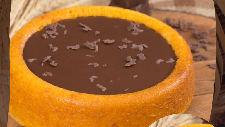 Cake Cenoura e Chocolate