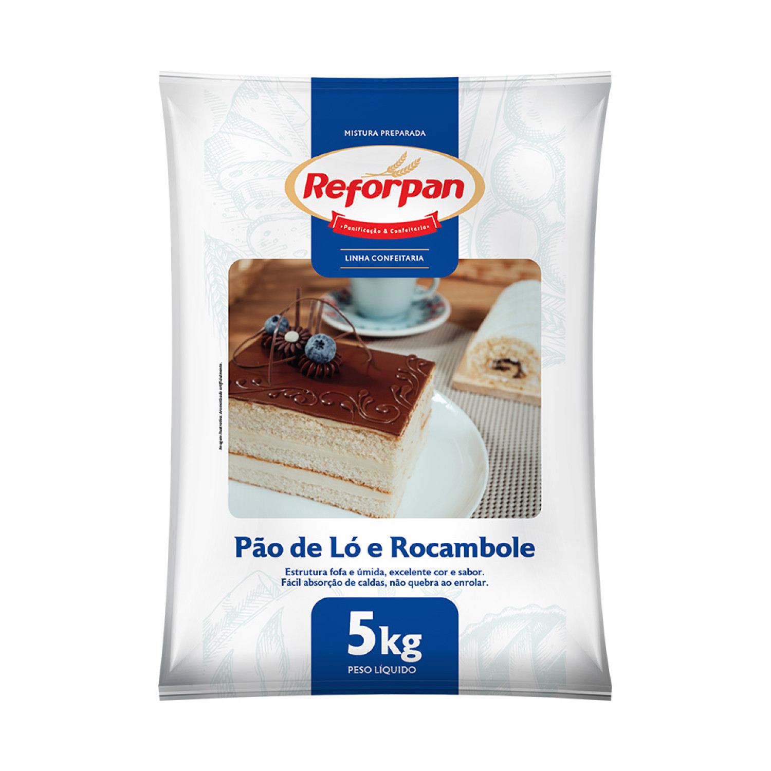 Pré-mistura Pão de Ló e Rocambole 5kg