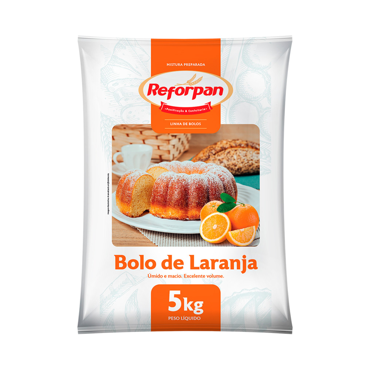 Pré-mistura Bolo de Laranja 5kg