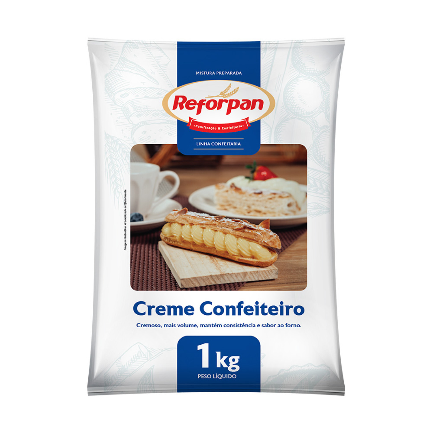 Creme Confeiteiro 1kg