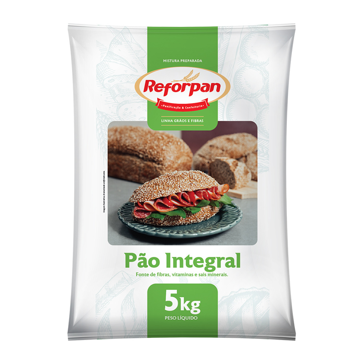 Pré-mistura Pão Integral 5kg