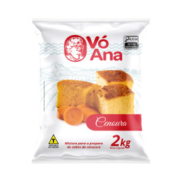 Pré-mistura Cake Cenoura Vó Ana 5x2kg