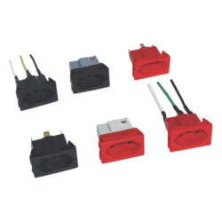 TOMADA S 8625 PT 2P+T 20A 250V FASTON