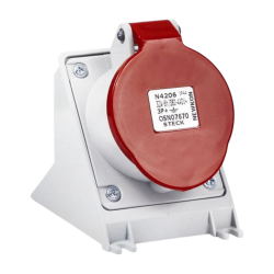 TOMADA N 4006  3P+T 16A 380V