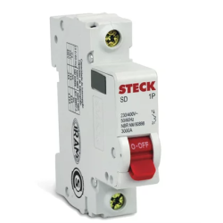 MINI DISJUNTOR SD-D61C63 1P  63A CURVA C