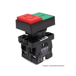 BOTAO S-LPDN  DUPLO VD/VM SALIENTE