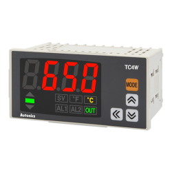 CONTROLADOR TEMPERATURA TC4W-24R RELE/SSR 96X48 100-240VCA 2 SAIDA ALARME