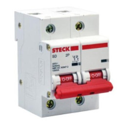 MINI DISJUNTOR SD-D2C100 2P 100A CUVA C