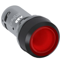 BOTAO CP1-11R-01 IMPULSO VERM.  ILUMINADO 1NF MONOBLOCO  24V