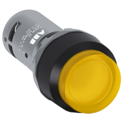 BOTAO CP1-11Y-10 IMPULSO AMAR.  ILUMINADO 1NA MONOBLOCO  24V