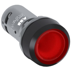 BOTAO CP1-13R-01 IMPULSO VERM. ILUMINADO 1NF MONOBLOCO 220V