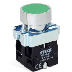 BOTAO S-LMRN2 IMPULSO VERDE METALICO