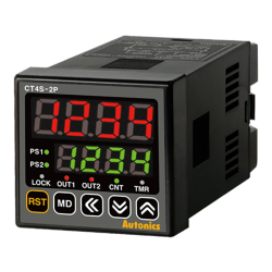 CONTADOR/TEMPORIZADOR CT4S-2P4 48X48 100-240VCA DUPLO PRESET