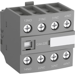 CONTATO AUXILIAR CA-4 22M 2NA+2NF FRONTAL P/ AF09...AF16