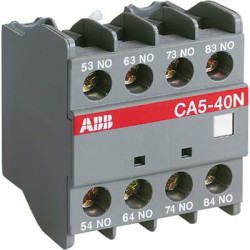 CONTATO AUXILIAR CA-5 40N 4NA FRONTAL