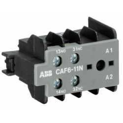 CONTATO AUXILIAR CAF-6-11N 1NA + 1NF FRONTAL P/ B(C)..-30-01