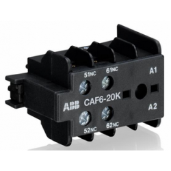 CONTATO AUXILIAR CAF-6-20K 2NA FRONTAL P/ K6 E KC6