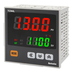 CONTROLADOR TEMPERATURA TCN4L-24R RELE/SSR 96X96 100-240VCA 2 DISPLAY 2 SAIDAS ALARME