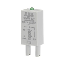 DIODO E LED CR-P/M92V S/ PROTECAO VD 110-230VCA/CC P/ DC A1+ A2-