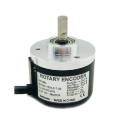 ENCODER E40S6-1024-3-1-24 EIXO 6MM 12-24VCC INCREMENTAL RESOLUCAO 1024 PULSOS