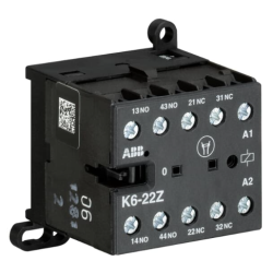 MINICONTATOR AUXILIAR K6-22Z   24VCA 2NA + 2NF