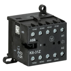 MINICONTATOR AUXILIAR K6-31Z   24VCA 3NA + 1NF