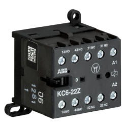 MINICONTATOR AUXILIAR KC-6-22Z  24VCC 2NA + 2NF