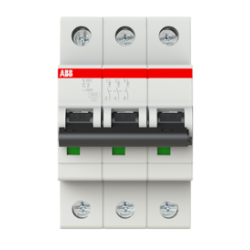 MINI DISJUNTOR S203 C 02 3P 2A CURVA C