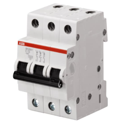MINI DISJUNTOR SH203 T C16-  3P 16A CURVA C