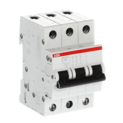 MINI DISJUNTOR SH203 T C40 - 3P 40A CURVA C